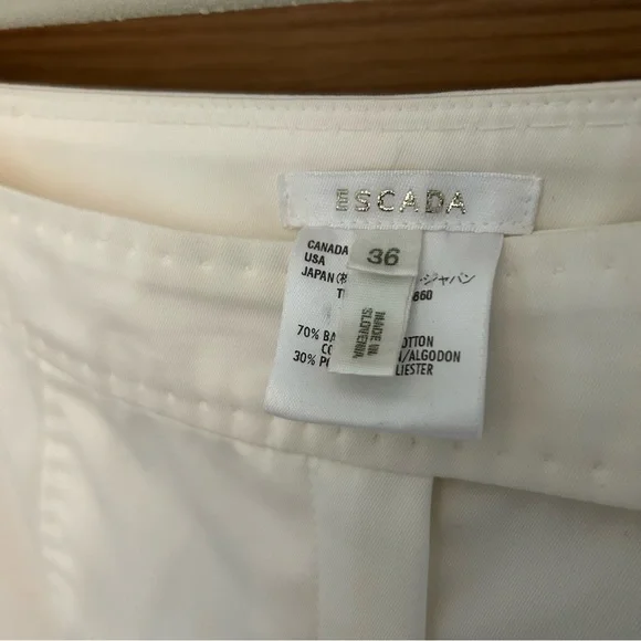 Escada White Trousers - Picture 4 of 13